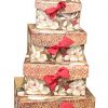 Greenbrier International Floral Nesting Boxes Set of 5 Decorative Storage