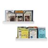 Wallniture Modern Floating Shelf Tray Wall Mount Home Decor