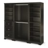 Bedford Black 3 Piece Closet/Storage System Organizer