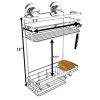 Vidan Home Solutions Shower Caddy | Stainless Steel