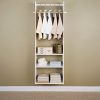 Easy Track Hanging Tower Kit Closet Storage, 72 inch