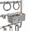 Lynk Over Door Or Wall Mount Jewelry Organizer Rack