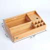 Vanity Drawer Beauty Organizer - Bamboo Cosmetic Storage Box
