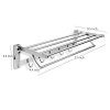 REIDEA Bath Towel Rack 23 Inch Bathroom Shelves