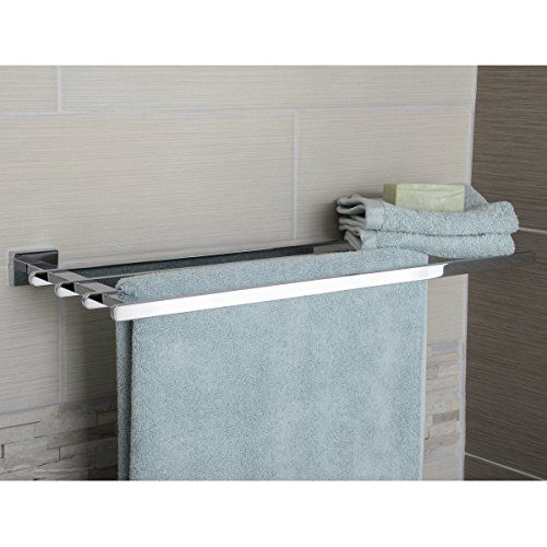 AmazonBasics Euro Towel Rack Bathroom Shelf