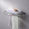 Kes Bathroom Bath Towel Rack with Double Towel Bar 24-Inch