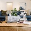 Creative Co-op Bankuan Rope Whale Box with Lid
