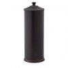 Toilet Paper Reserve Holder with Lid in Two-Tone Oil Rubbed Bronze