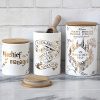 Harry Potter Marauder's Map Porcelain 3 Piece Canister Set