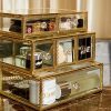 PuTwo Vintage Makeup Organizer 3 Layers 6 Drawers Detachable