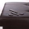 SONGMICS 43 Inches Folding Storage Ottoman Bench, Storage Chest