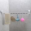 Long Adjustable Towel Bar With Suction Cup Tableware Cloth
