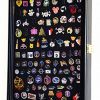 Lapel Pin Pins Display Case Cabinet Wall Rack Holder Disney Hard Rock Military Pins