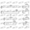 Kes 4-Piece Bathroom Accessory Set RUSTPROOF Wall Mount Polished