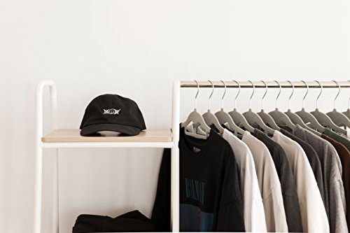 IRIS Metal Garment Rack with Wood Shelves