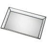 J Devlin Tra 106-1 Vintage Glass Jewelry Tray - Elegant Mirrored Bottom Vanity Organizer