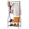 LANGRIA Heavy Duty Commercial Grade Clothing Garment Rack