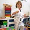 DIBSIES Personalization Station Personalized Karate Belt Display