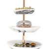 Rose Gold Jewelry Organizer Set 3 - Easily Organize Necklaces Earrings