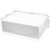 Large Gift Box - 5 Luxury Boxes with Collapsible Magnetic Closure - Elegant and Durable Storage Box