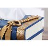 Book Love Key Tissue Box - American Vintage Design for Unique Tissue Storage