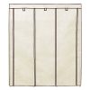 SONGMICS Portable Clothes Closet Non-woven Fabric Wardrobe