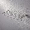 KES Bath Towel Rack With Rotatable Towel Bar 24 Inch SUS
