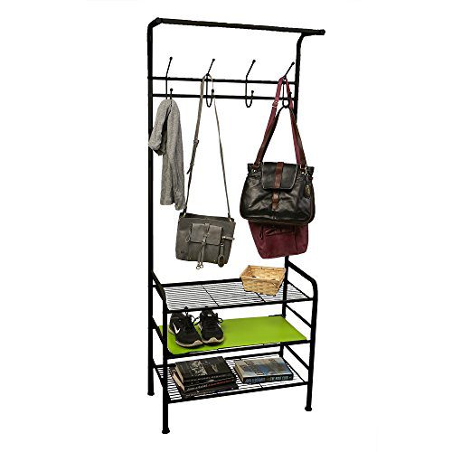Mind Reader Metal Coat, Shoe Rack, Purses, Scarf