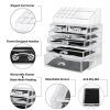 Finnhomy 3 Tier Acrylic Makeup Cosmetic Jewelry Diamond Organizer