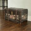 Household Essentials Large Vintage Decorative Home Storage Trunk