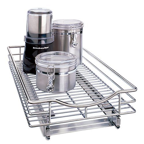 Lynk Professional Organizer Pull Out Under Cabinet Sliding Shelf