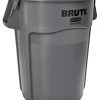 Rubbermaid Commercial Products BRUTE Heavy-Duty Round Trash/Garbage Can