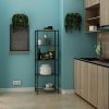 MULSH 5-Tier Wire Shelving Metal Wire Shelf Storage Rack Durable Organizer
