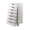Winsome Halifax Storage/Organization, 7 Drawer, White