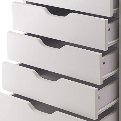 Winsome Halifax Storage/Organization, 7 Drawer, White