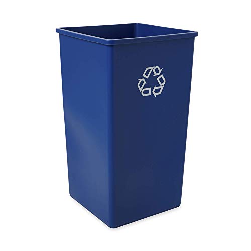 Rubbermaid Commercial Products 50-Gallon Untouchable Square Trash