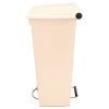 Rubbermaid Commercial HDPE Step-On Mobile Trash Can