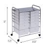 Honey-Can-Do Rolling Storage Cart and Organizer