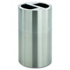 Safco Products Dual Bin Waste Recycling Trash Can