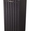 Keter Copenhagen 30-Gallon Resin Wood Style Outdoor Trash