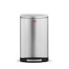 Innovaze Step Trash Can, Rectangular Style Garbage Bin