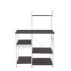 Lookvv Kitchen Bakers Rack Utility Storage Shelf Microwave