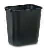 Rubbermaid Commercial Products Plastic Resin Deskside Wastebasket
