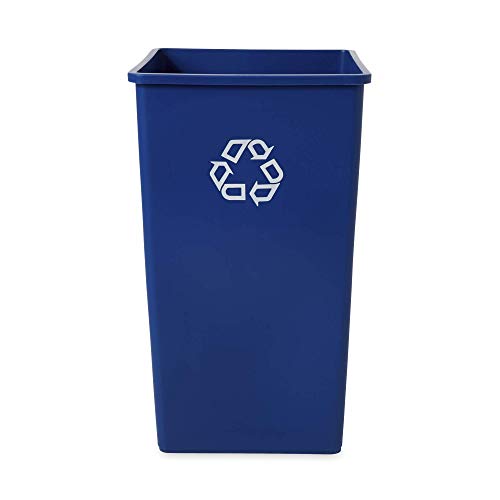 Rubbermaid Commercial Products 50-Gallon Untouchable Square Trash