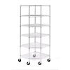 Seville Classics UltraDurable Commercial-Grade 6-Tier NSF-Certified Corner