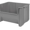Akro-Mils Stak-N-Store Stacking Hopper Front Plastic Storage Bin