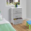 Sorbus Nightstand with 3 Drawers - Bedside Furniture & Accent End Table Storage