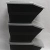 WTM BBCL- Three Pack of Stackable  Bins with Hinged  Lids