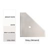 Questech Geo Corner Shelf 10 inch Bathroom Shower Shelf