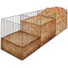 Gardener's Supply Company 3-Bin Wire Composter